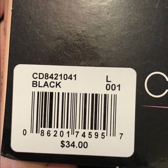 Cuddl Duds black ClimateSmart long sleeve crew top - Picture 7 of 7